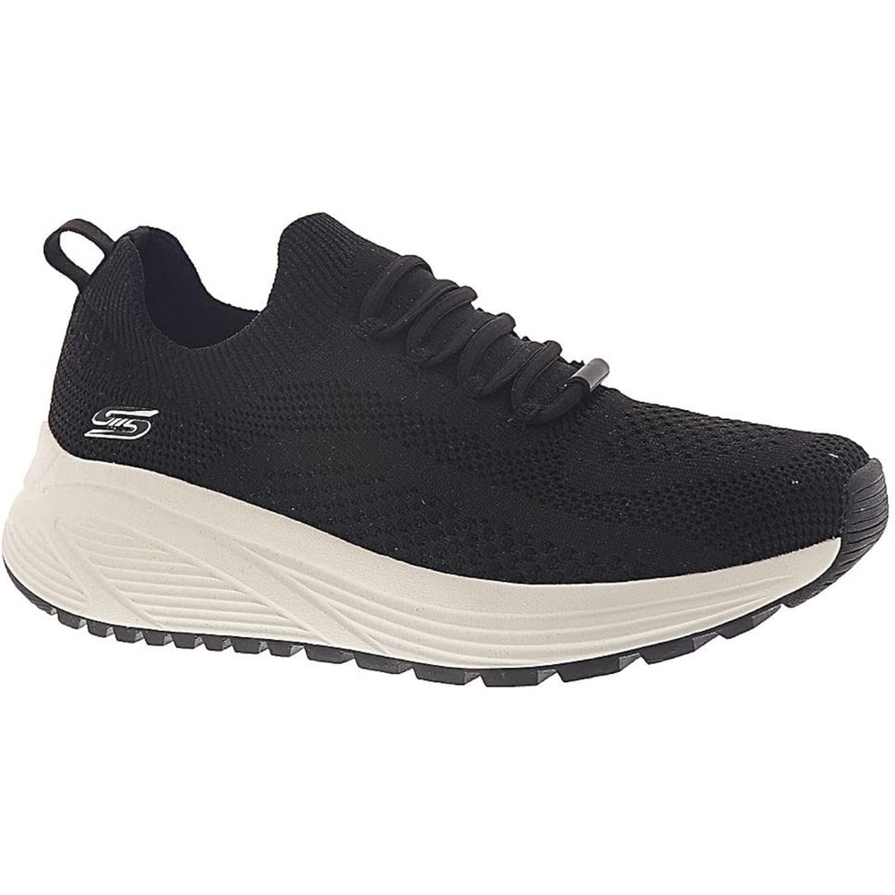 🚨2/$25 Skechers Women's Black Sneakers with Cream Sole
